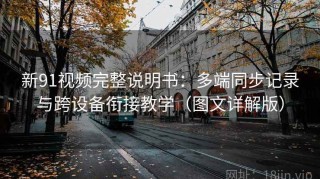 新91视频完整说明书：多端同步记录与跨设备衔接教学（图文详解版）