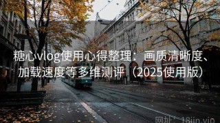 糖心vlog使用心得整理：画质清晰度、加载速度等多维测评（2025使用版）