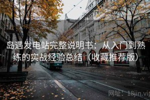 岛遇发电站完整说明书：从入门到熟练的实战经验总结（收藏推荐版）