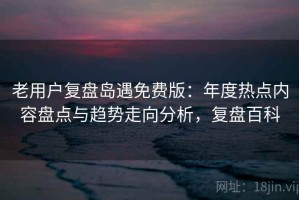 老用户复盘岛遇免费版：年度热点内容盘点与趋势走向分析，复盘百科