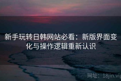 新手玩转日韩网站必看：新版界面变化与操作逻辑重新认识