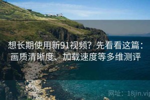 想长期使用新91视频？先看看这篇：画质清晰度、加载速度等多维测评