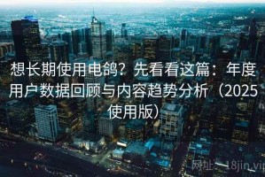想长期使用电鸽？先看看这篇：年度用户数据回顾与内容趋势分析（2025使用版）