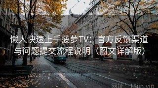 懒人快速上手菠萝TV：官方反馈渠道与问题提交流程说明（图文详解版）