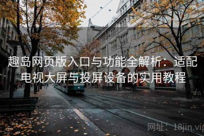 趣岛网页版入口与功能全解析：适配电视大屏与投屏设备的实用教程