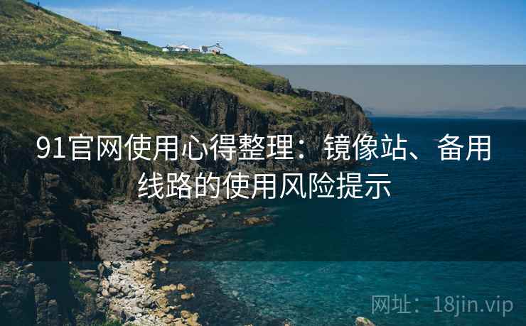 91官网使用心得整理:镜像站、备用线路的使用风险提示 91官网使用心得整理:镜像站、备用线路的使用风险提示