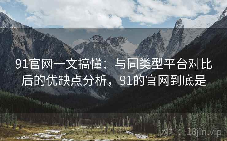 91官网一文搞懂:与同类型平台对比后的优缺点分析,91的官网到底是 91官网一文搞懂:与同类型平台对比后的优缺点分析,91的官网到底是