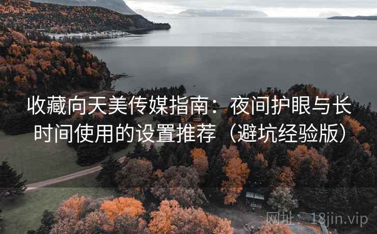 收藏向天美传媒指南:夜间护眼与长时间使用的设置推荐(避坑经验版) 收藏向天美传媒指南:夜间护眼与长时间使用的设置推荐(避坑经验版)